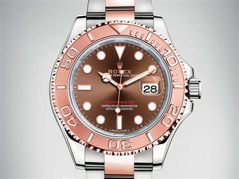 rolex yacht-master rose gold rubber strap|rolex yacht master case size.